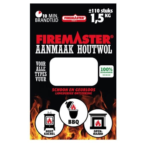 Aanmaak Houtwol Firemaster